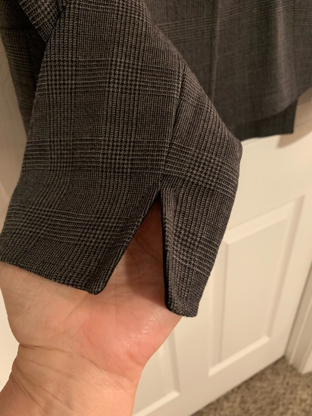 Akris Punto Gray Plaid Skirt Suit - Picture 4 of 12